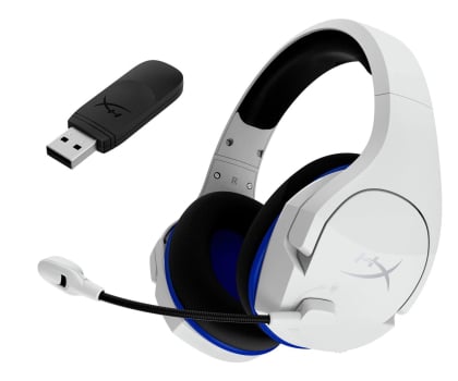 Słuchawki bezprzewodowe HyperX Stinger Core Wireless White PS5